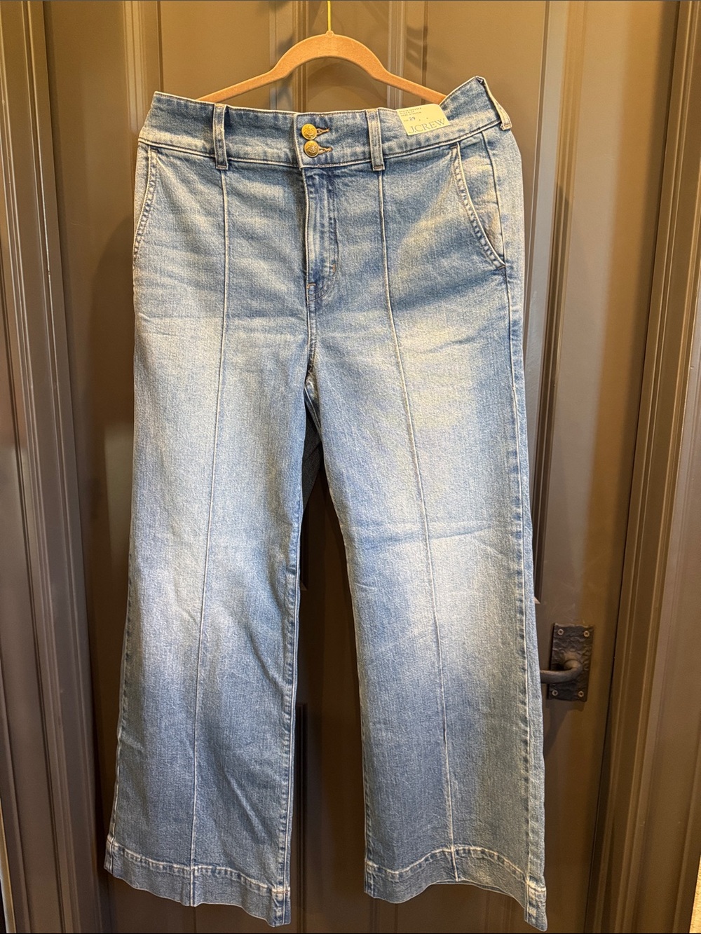 NWT - NEVER WORN - J Crew Women’s Wide-Leg Denim